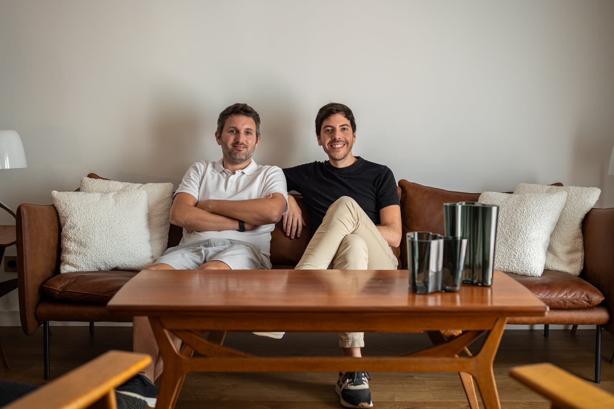 Pablo y Marc, fundadores de Branca