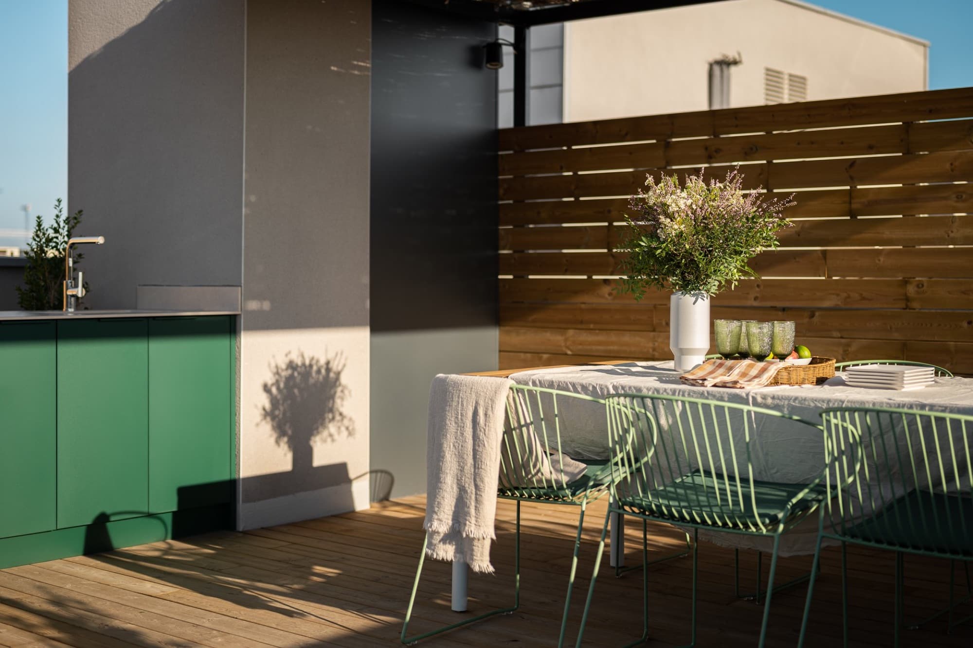Terraza en ático en Esplugues: Terraza AA, foto 1