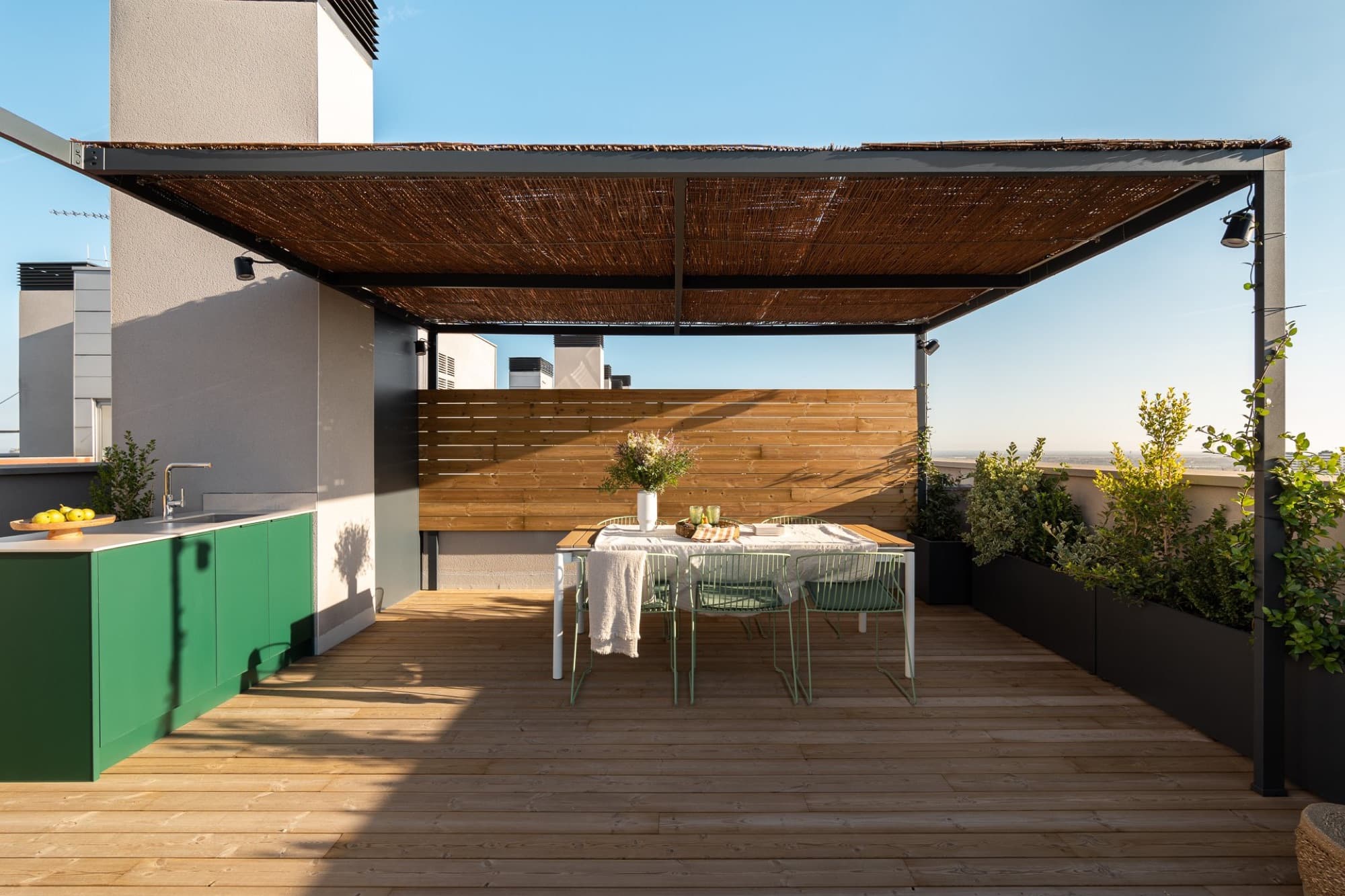 Terraza en ático en Esplugues: Terraza AA, foto 3