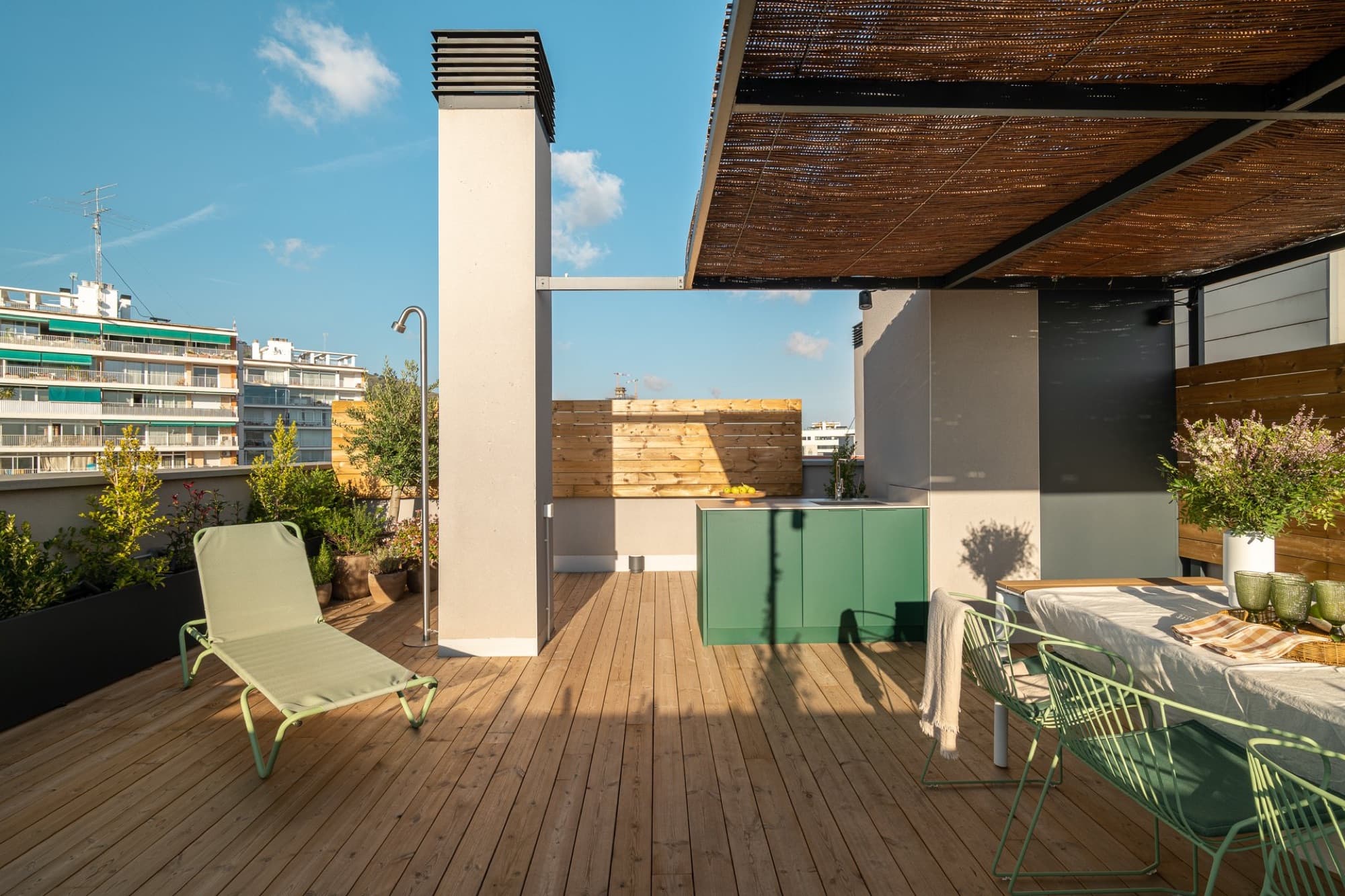 Terraza en ático en Esplugues: Terraza AA, foto 5