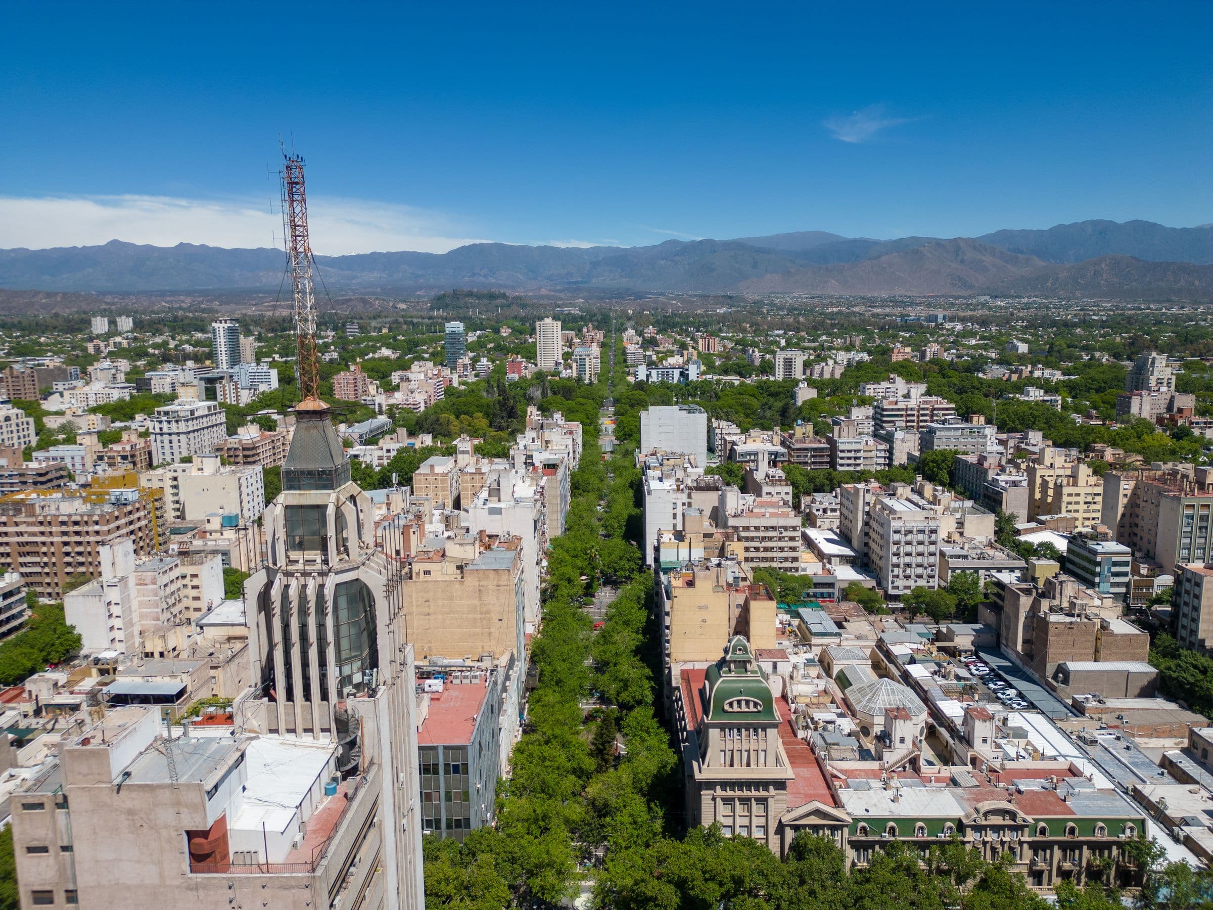 Mendoza desde el aire